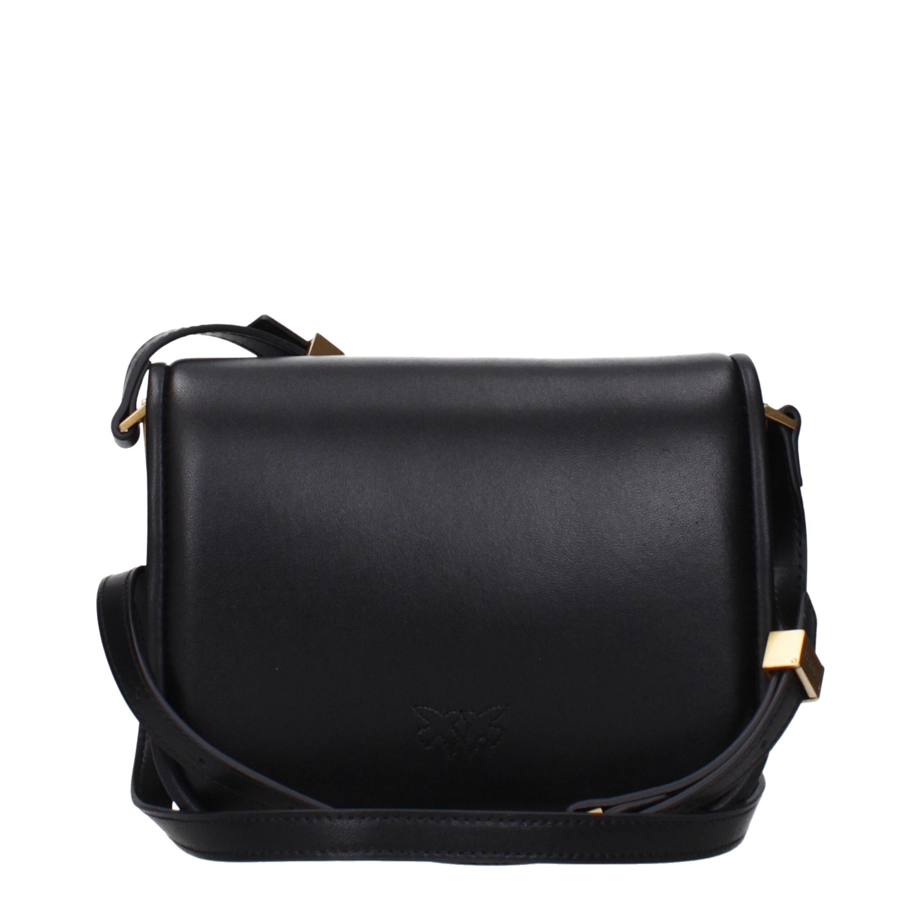 PINKO Black Leather Crossbody Bag | Regal Royce