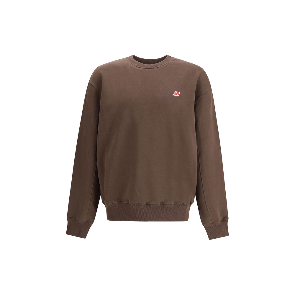 New Balance Brown Cotton Sweatshirt | Regal Royce