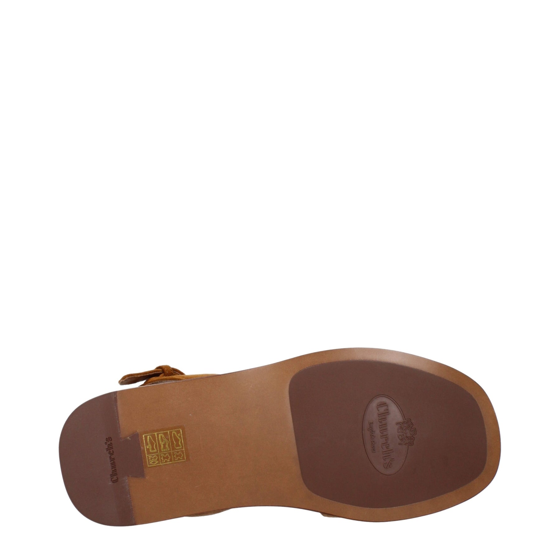 Church's Brown Leather Flat Sandals | Regal Royce