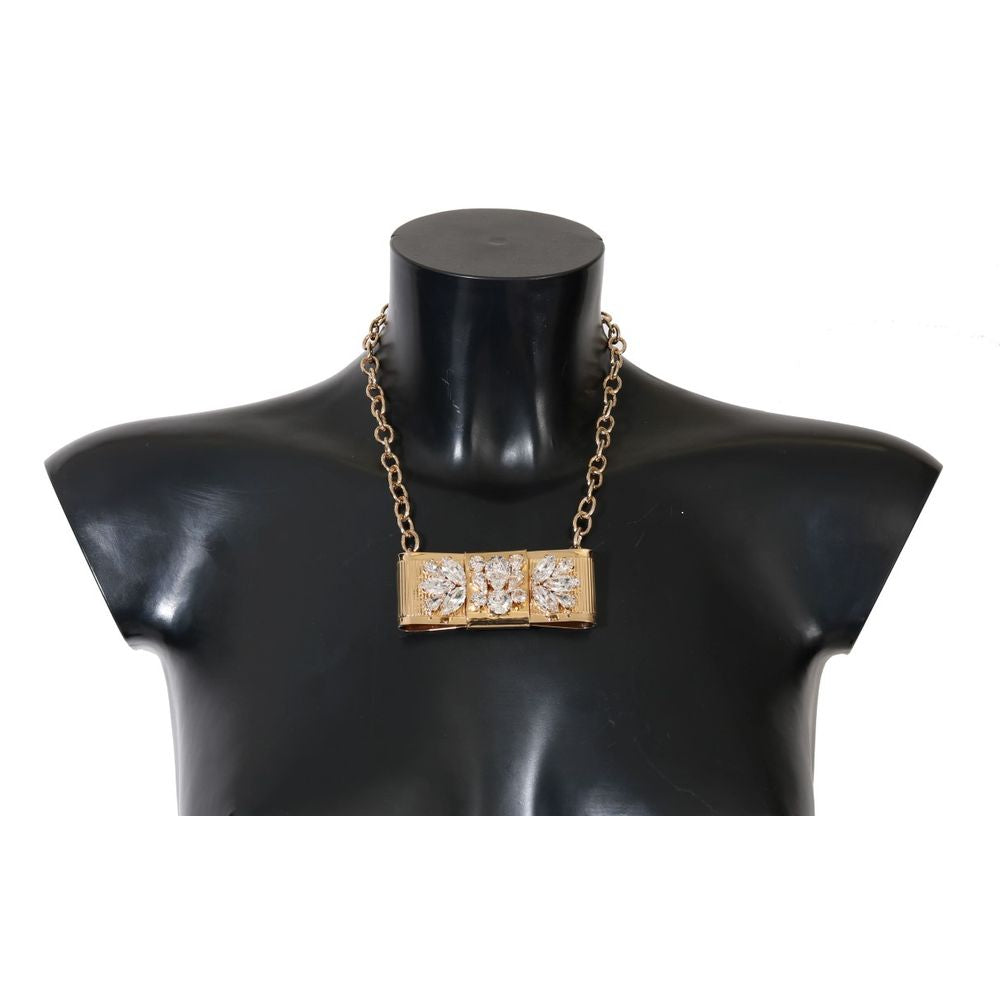 Dolce & Gabbana Gold Brass Necklace | Regal Royce