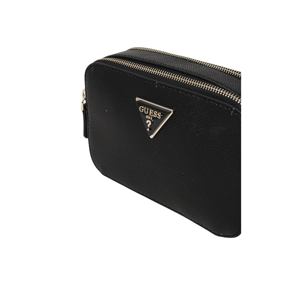 Guess Black Polyethylene Handbag | Regal Royce
