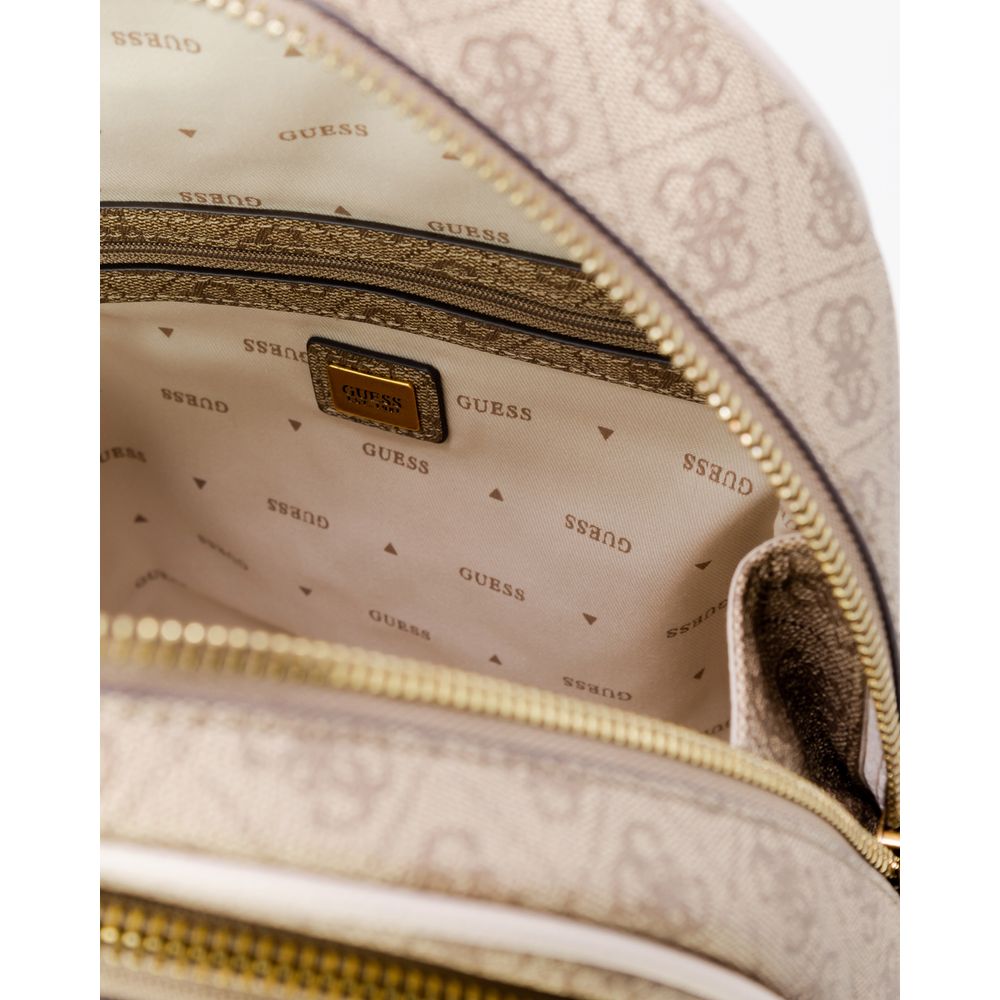 Guess Brown Polyethylene Backpack | Regal Royce