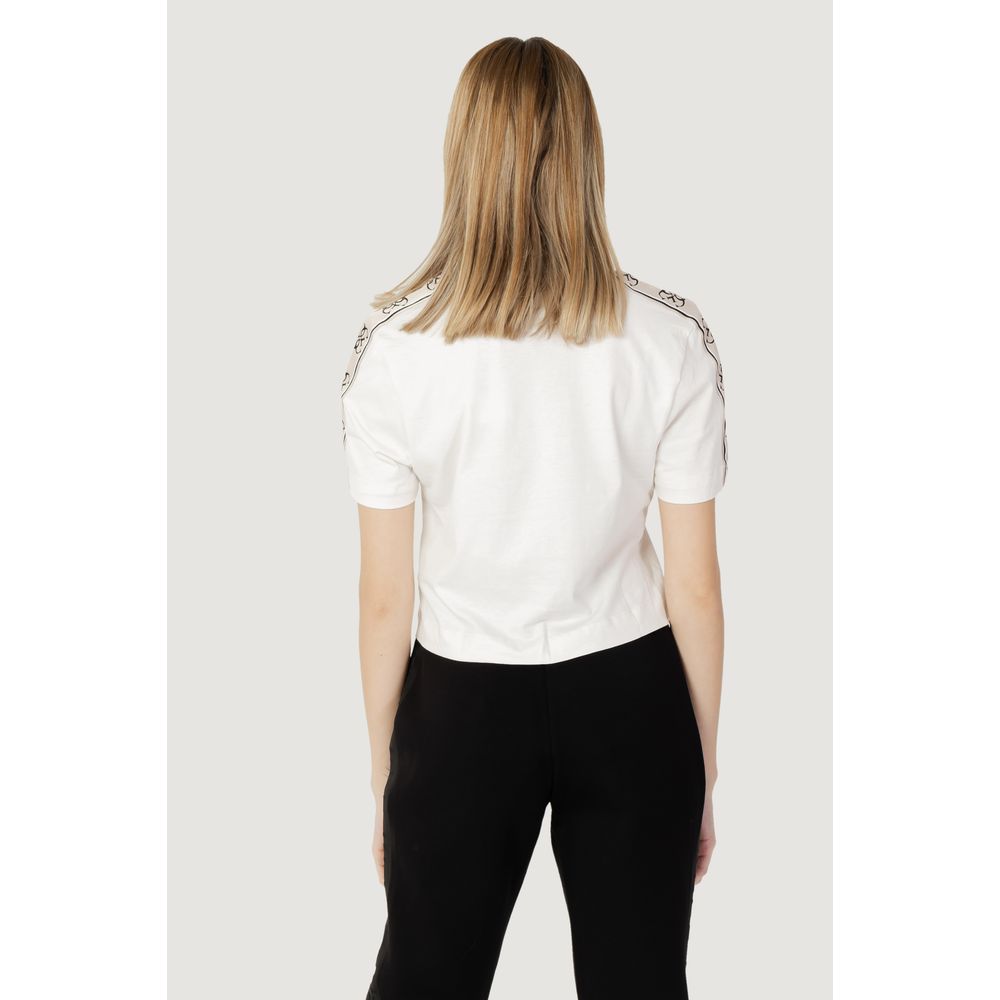 Guess Active Cream Cotton T-Shirt