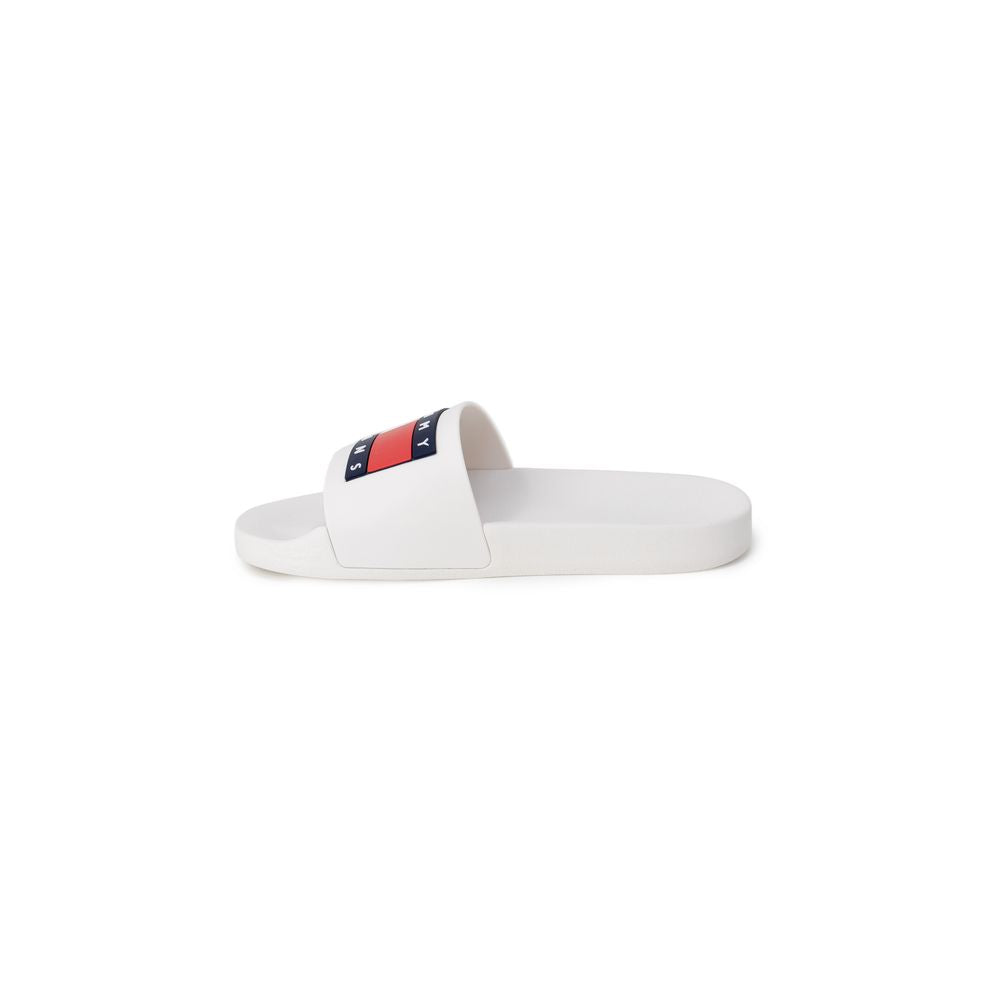 Tommy Hilfiger Jeans White Polyethylene Slippers | Regal Royce