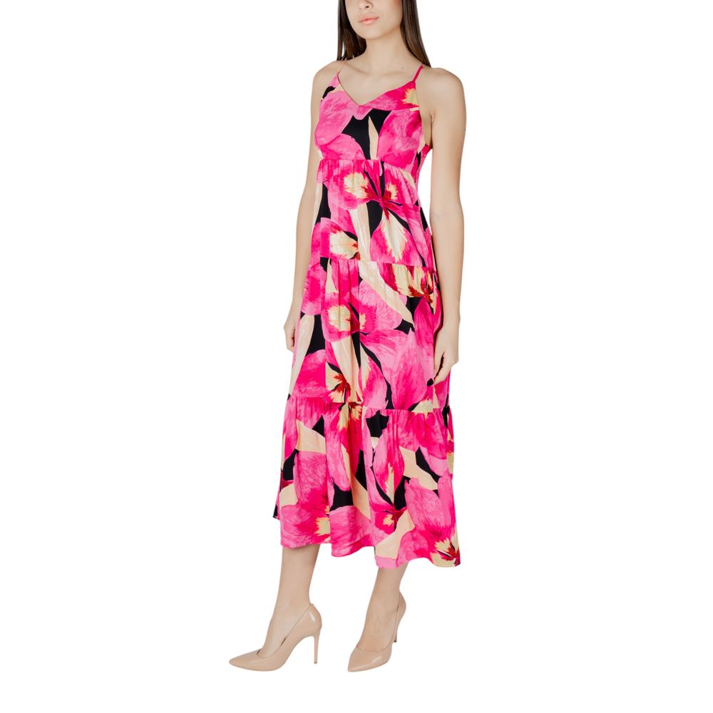 Only Multicolor Viscose Long Dress | Regal Royce