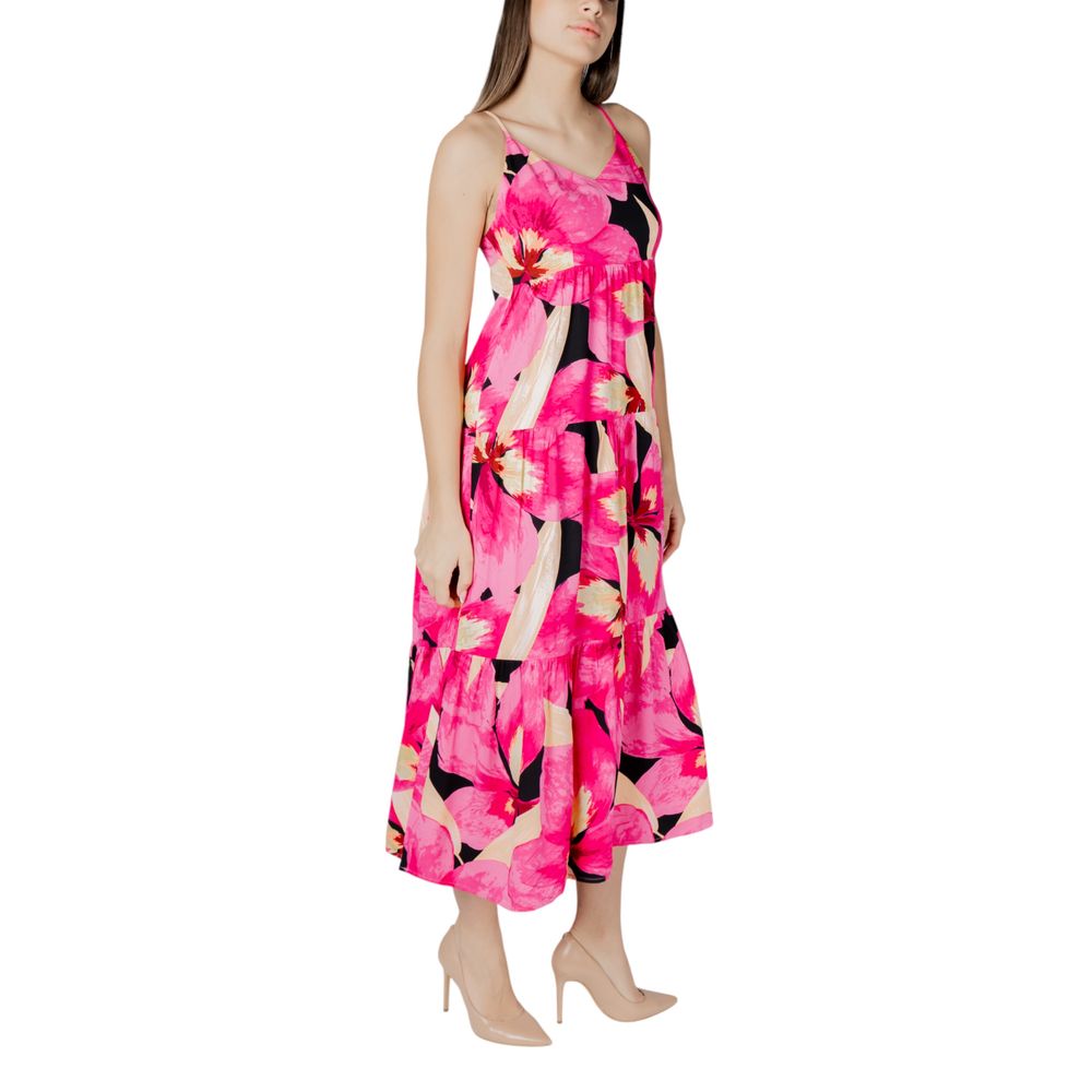 Only Multicolor Viscose Long Dress | Regal Royce