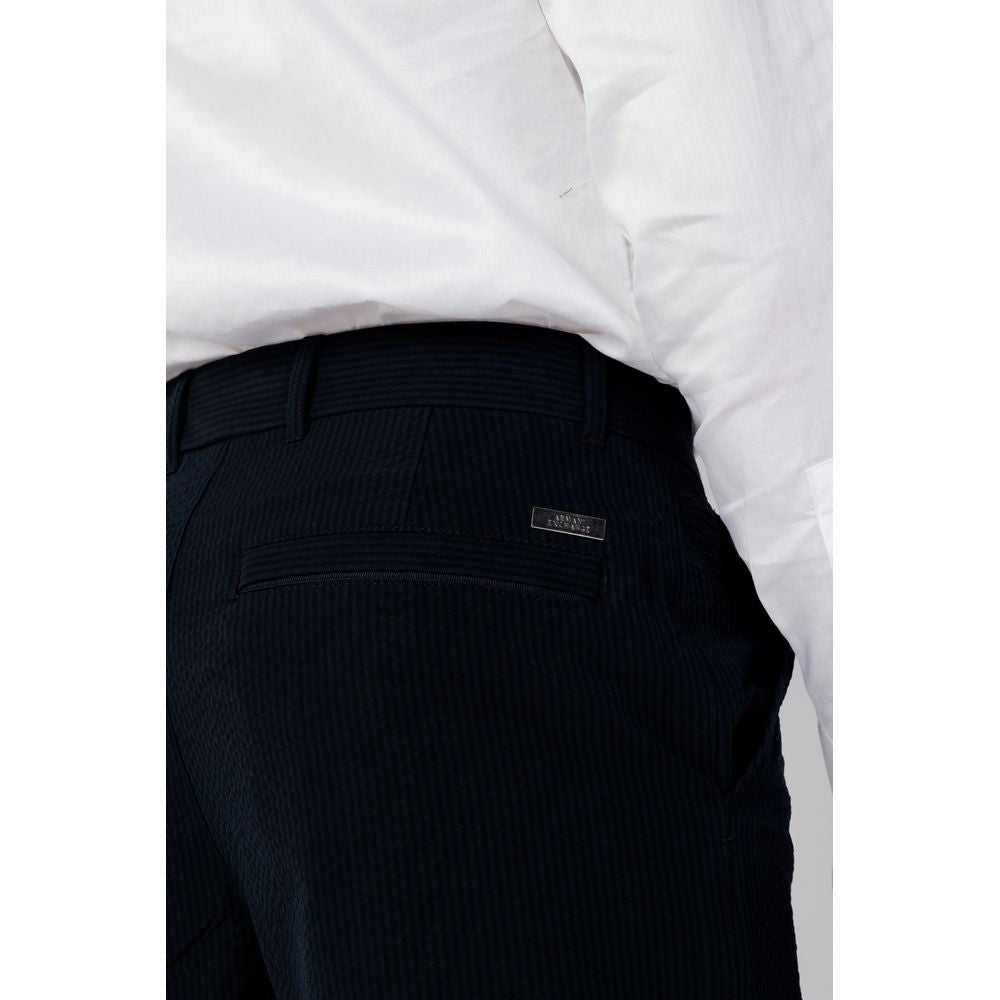 Armani Exchange Blue Cotton Casual Pants | Regal Royce