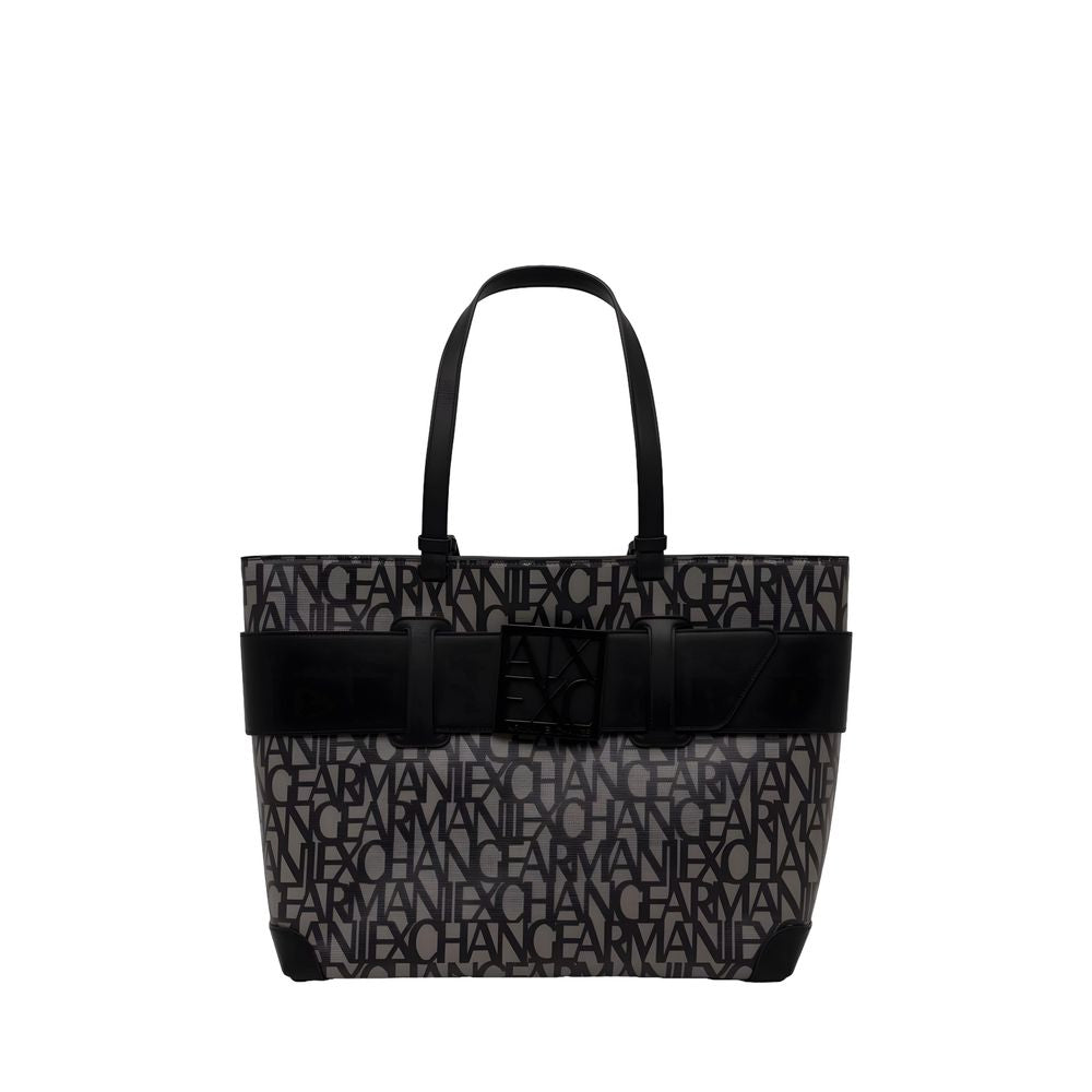 Armani Exchange Black Polyethylene Handbag | Regal Royce