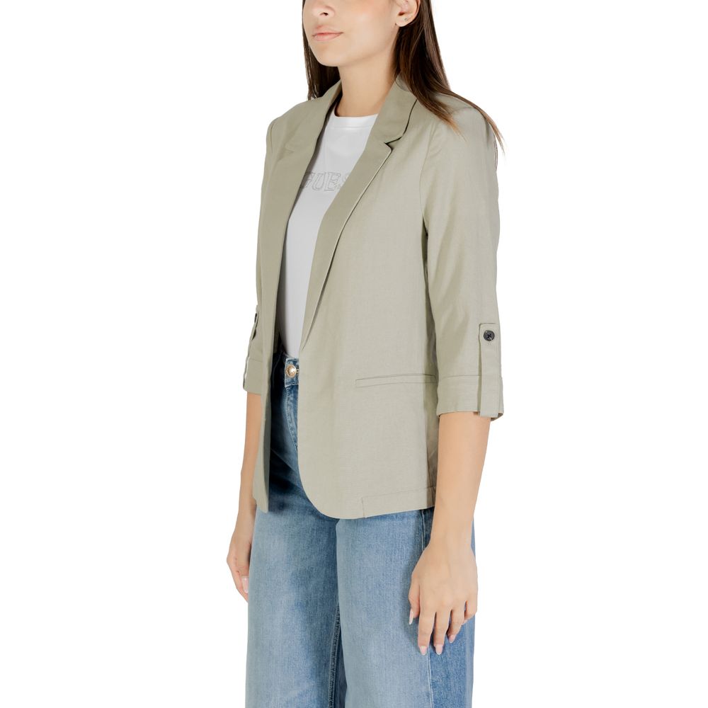 Only Green Linen Blazer | Regal Royce