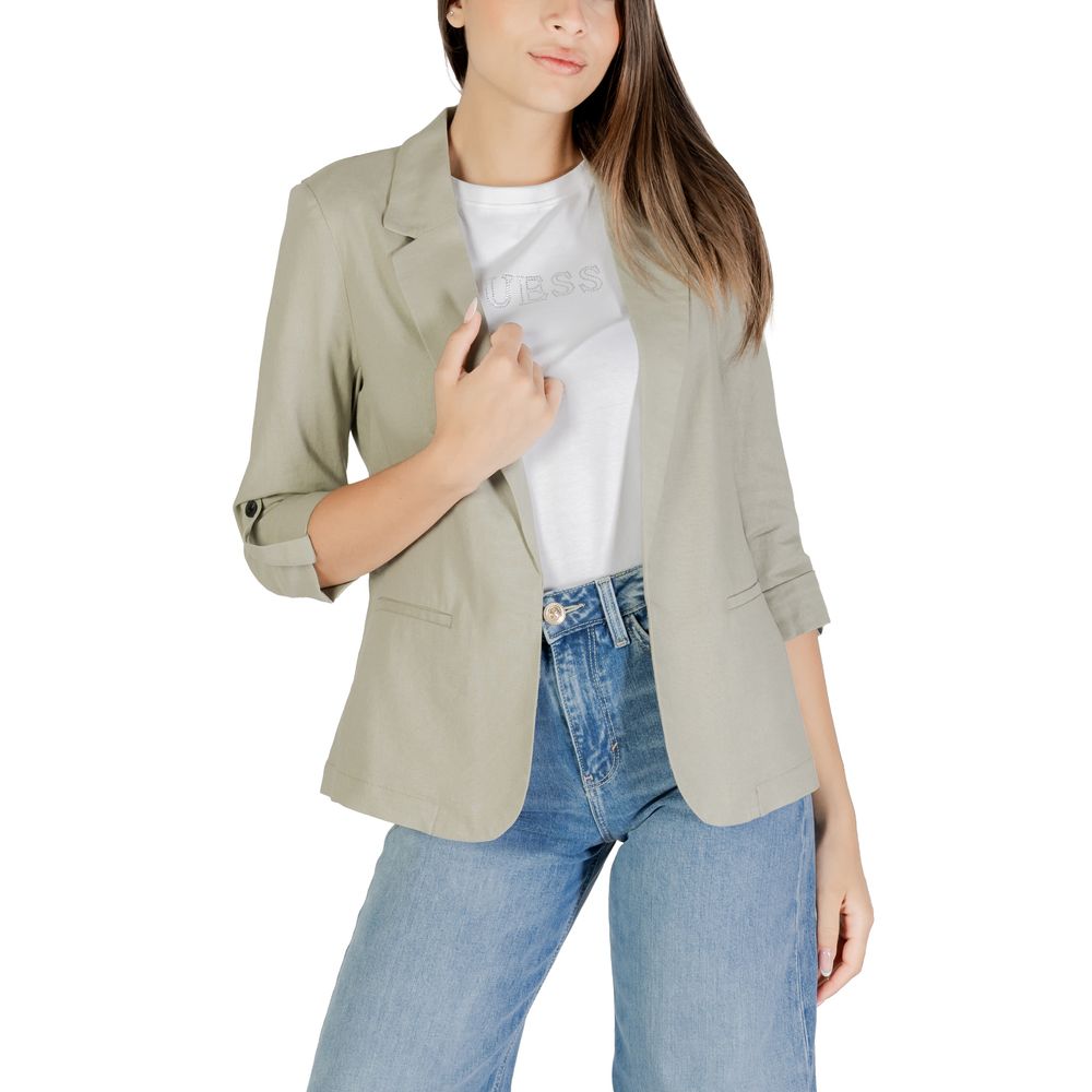 Only Green Linen Blazer | Regal Royce