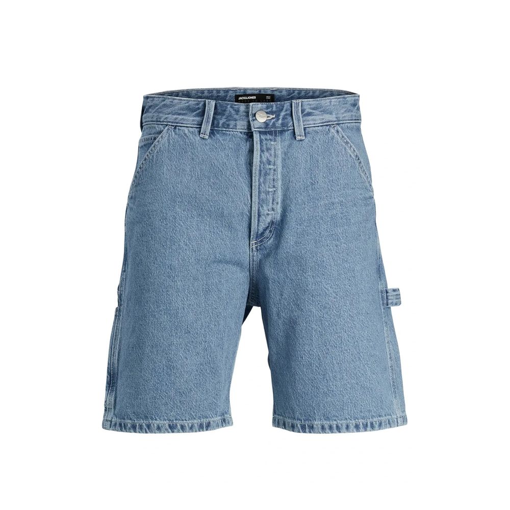 Jack Jones Light Blue Cotton Bermuda Shorts | Regal Royce