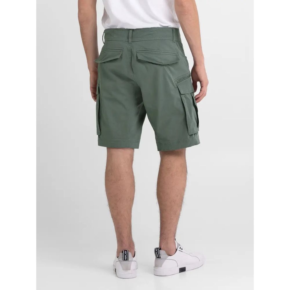 Replay Bicolor Cotton Bermuda Shorts | Regal Royce