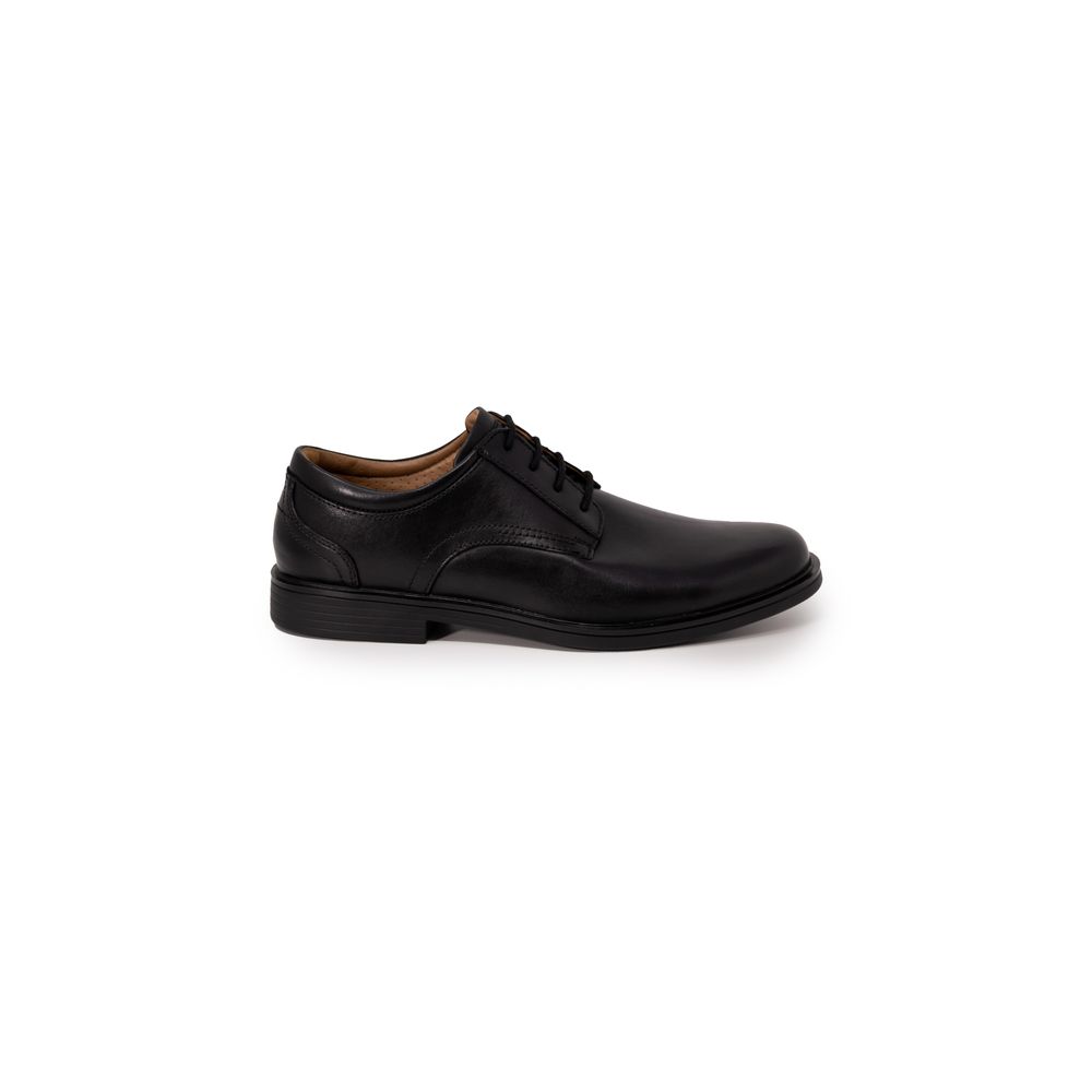 Clarks Black Leather Oxfords And Derbies | Regal Royce