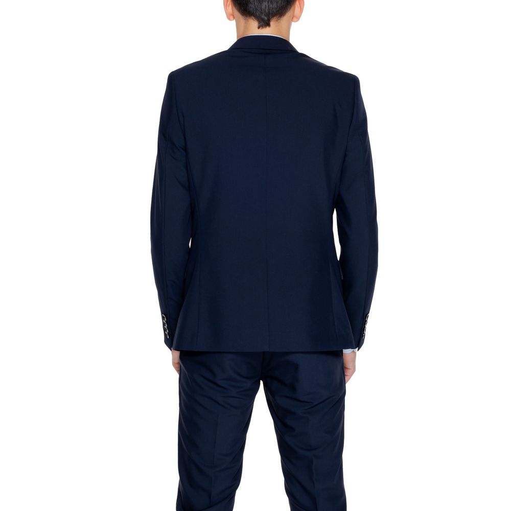 Antony Morato Blue Polyester Blazer | Regal Royce