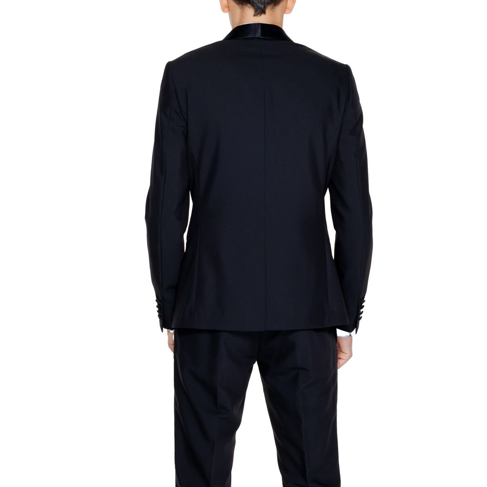 Antony Morato Black Polyester Blazer | Regal Royce