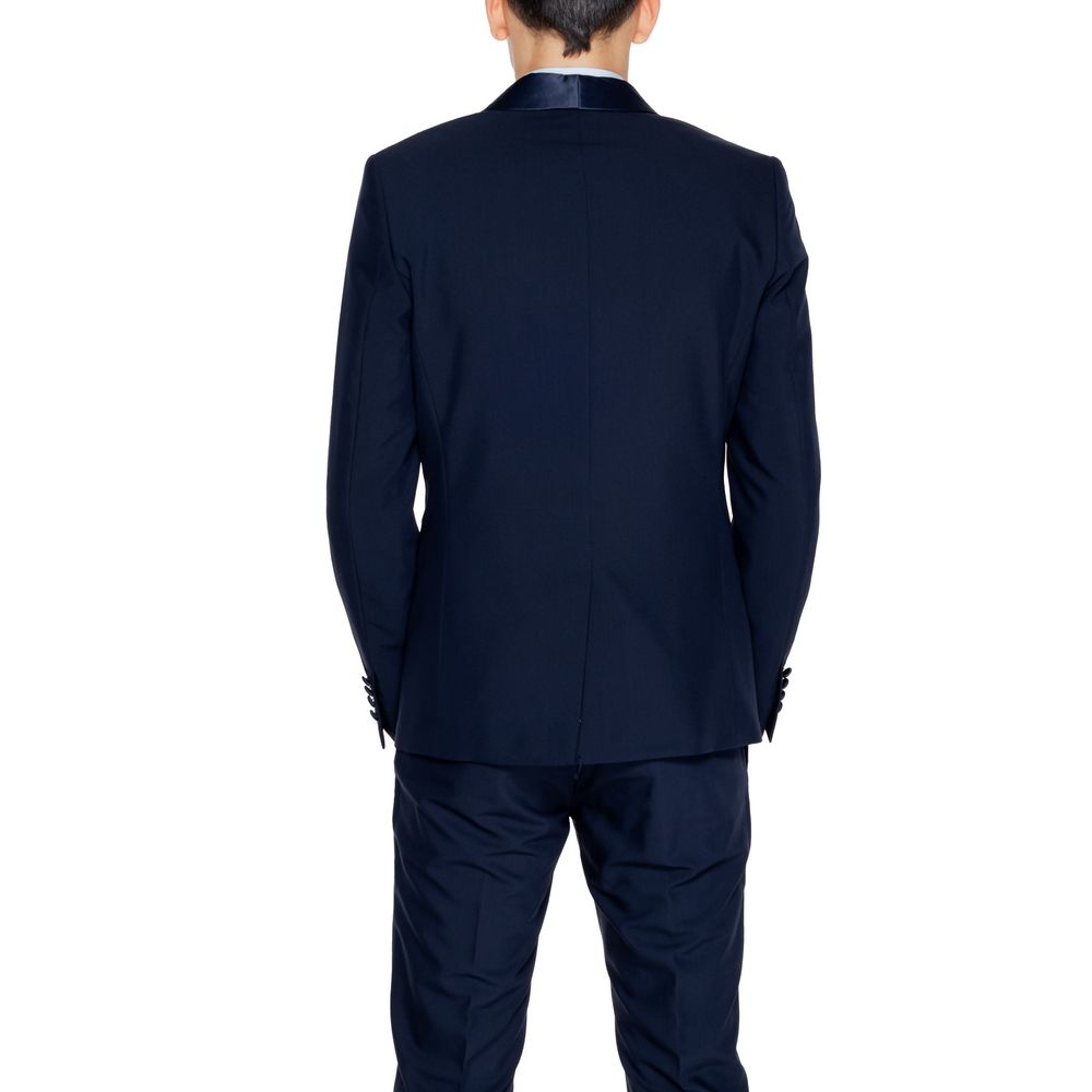 Antony Morato Blue Polyester Blazer | Regal Royce