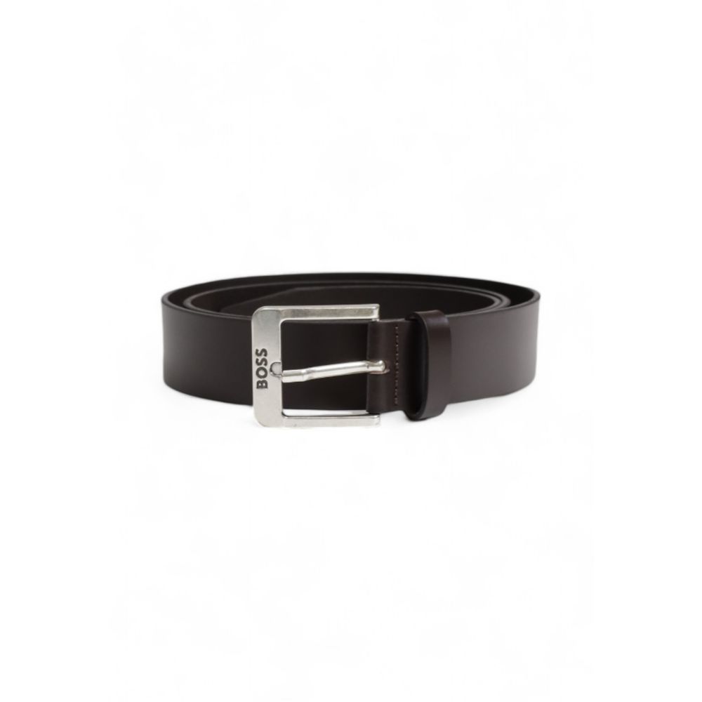 Hugo Boss Brown Leather Regular Belt | Regal Royce