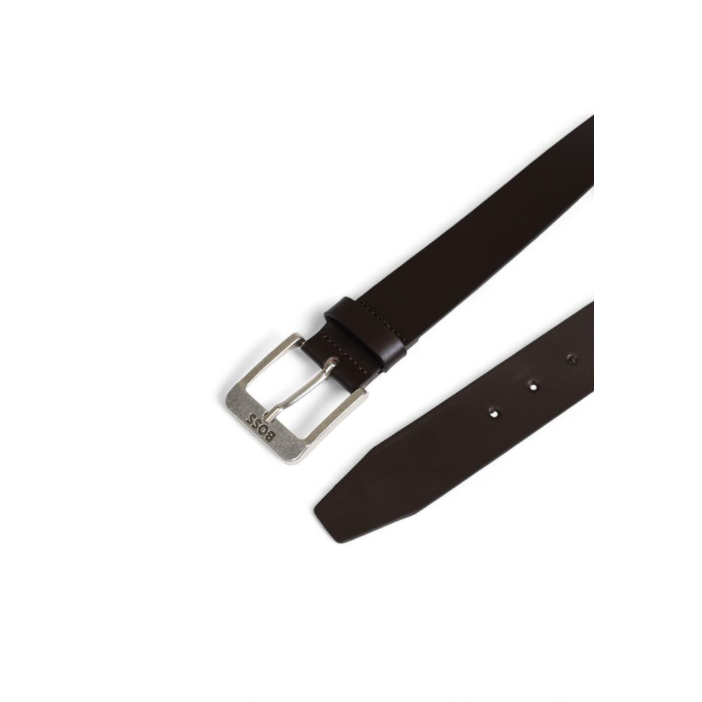 Hugo Boss Brown Leather Regular Belt | Regal Royce