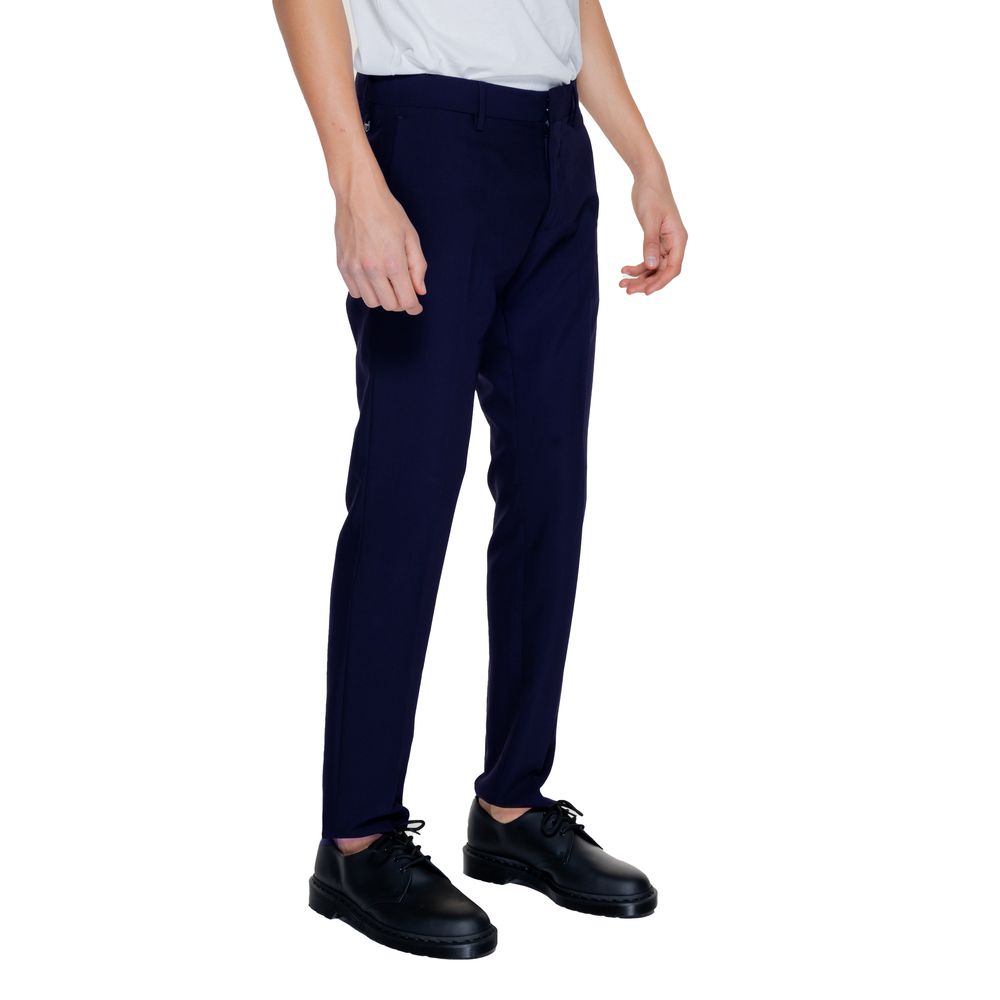 Antony Morato Blue Polyester Pant | Regal Royce