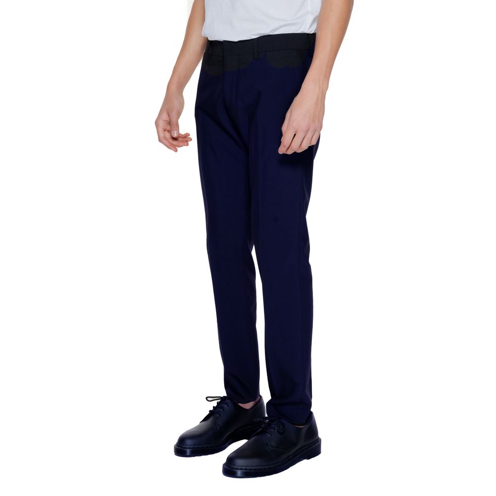 Antony Morato Blue Polyester Pant | Regal Royce