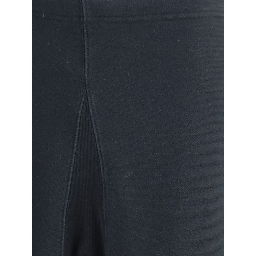 Margiela Black Cotton Casual Pants | Regal Royce