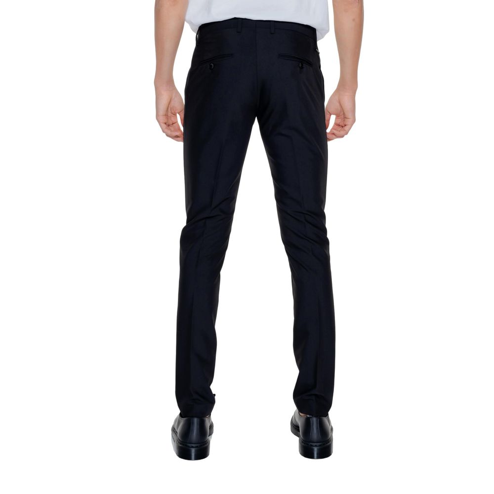 Antony Morato Black Polyester Pant | Regal Royce