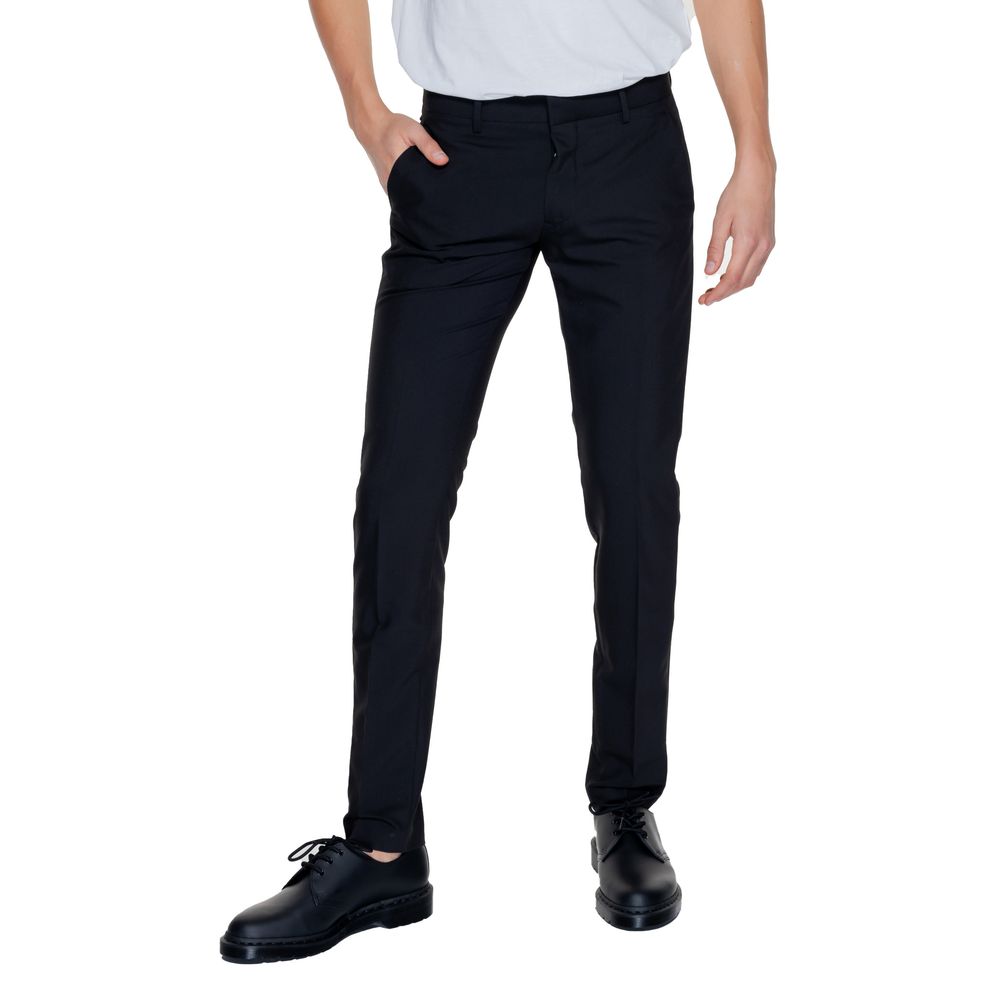 Antony Morato Black Polyester Pant | Regal Royce