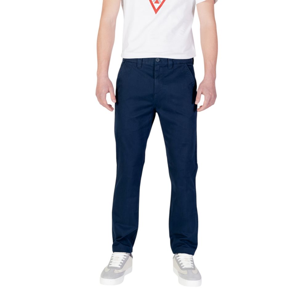Tommy Hilfiger Jeans Blue Cotton Skinny Pants | Regal Royce