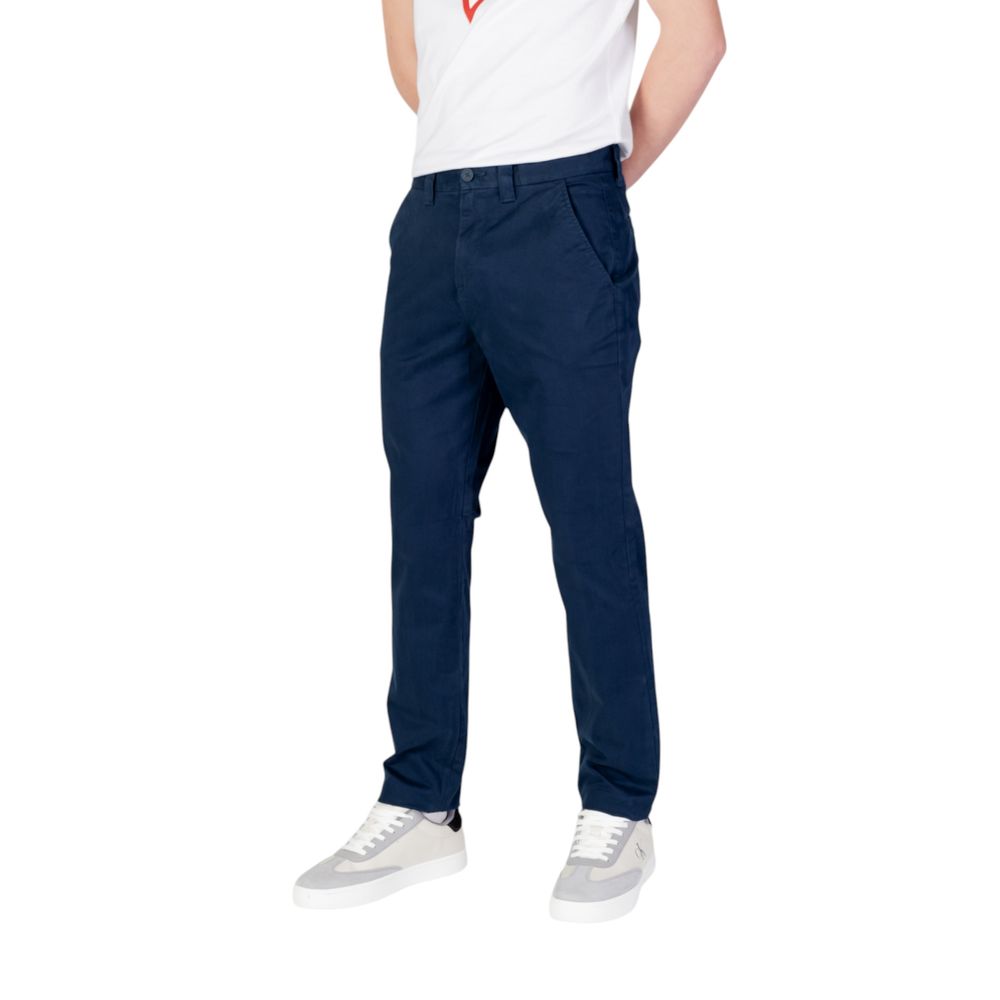 Tommy Hilfiger Jeans Blue Cotton Skinny Pants | Regal Royce