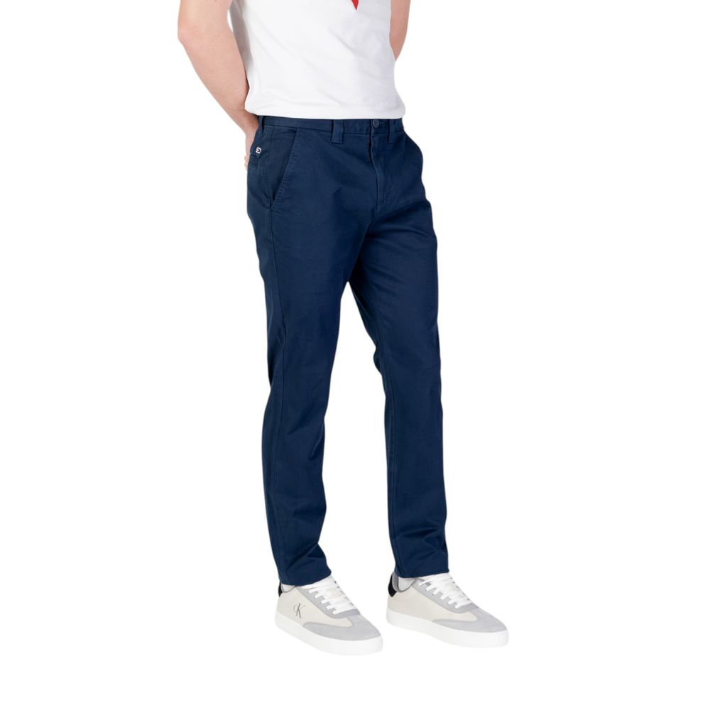 Tommy Hilfiger Jeans Blue Cotton Skinny Pants