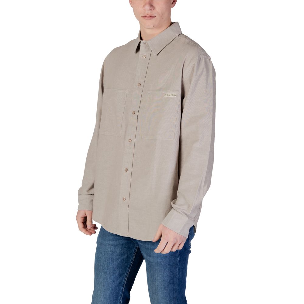 Calvin Klein Jeans Beige Recycled Cotton Clothing | Regal Royce