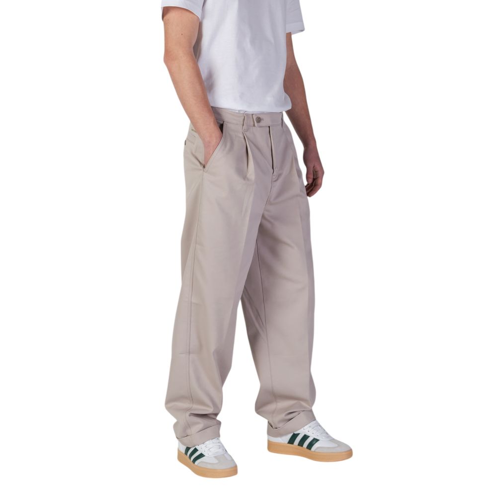 Calvin Klein Jeans Beige Recycled Polyester Casual Pants | Regal Royce