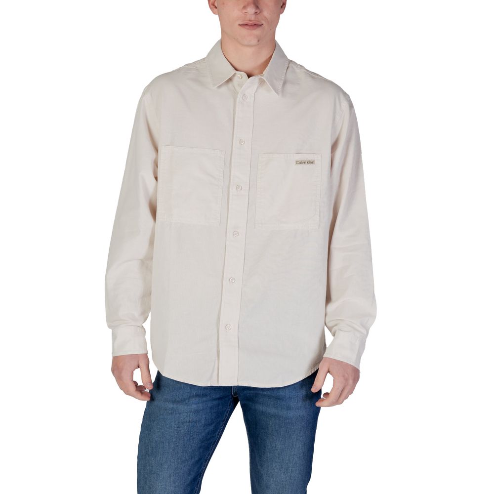 Calvin Klein Jeans Beige Recycled Cotton Clothing | Regal Royce