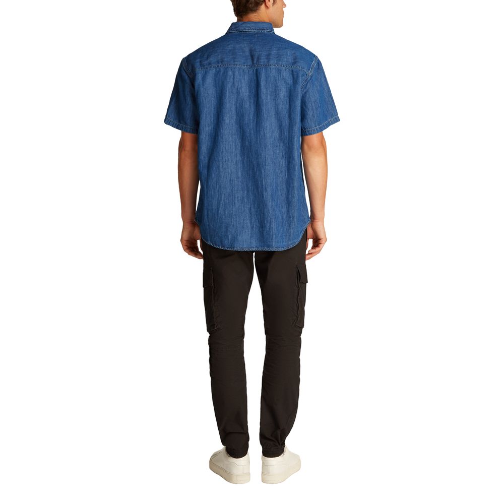 Calvin Klein Jeans Blue Denim Shirt | Regal Royce