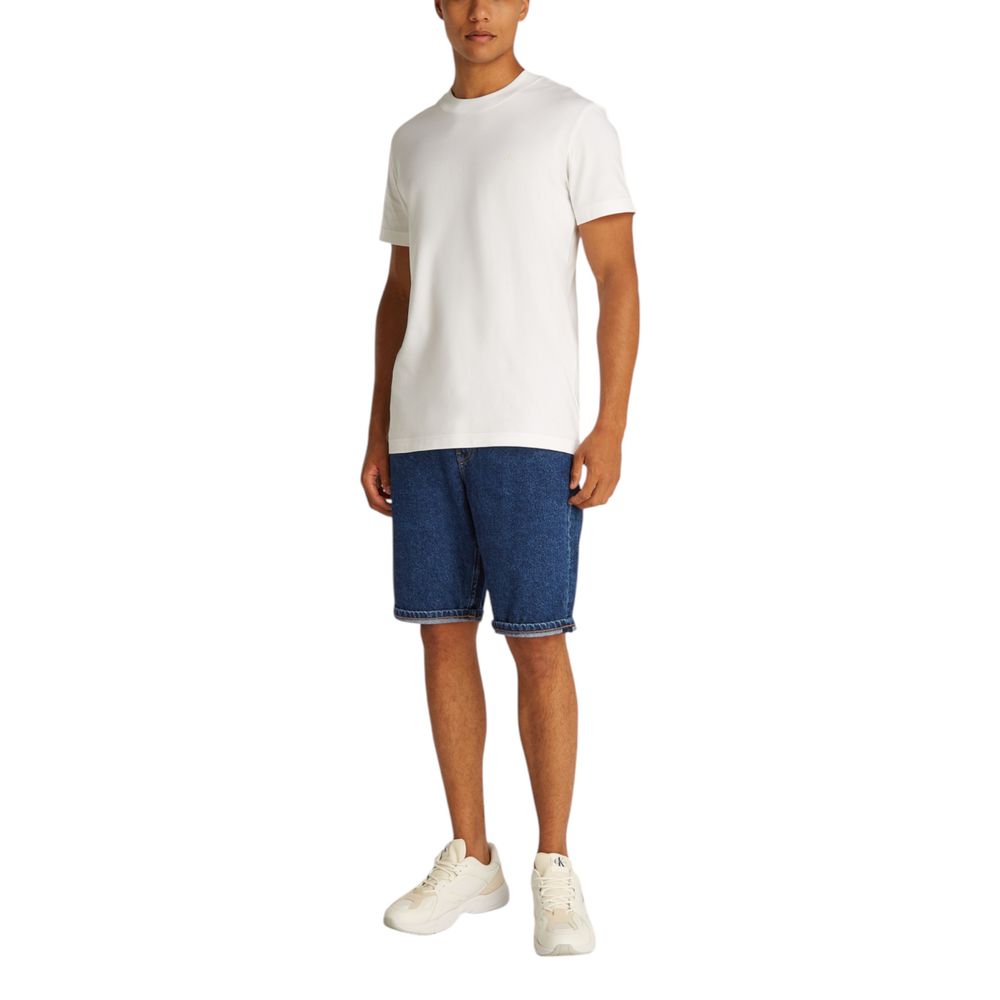 Calvin Klein Jeans Blue Cotton Bermuda Shorts | Regal Royce