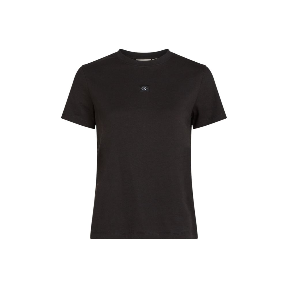 Calvin Klein Jeans Black Recycled Cotton T-Shirt | Regal Royce