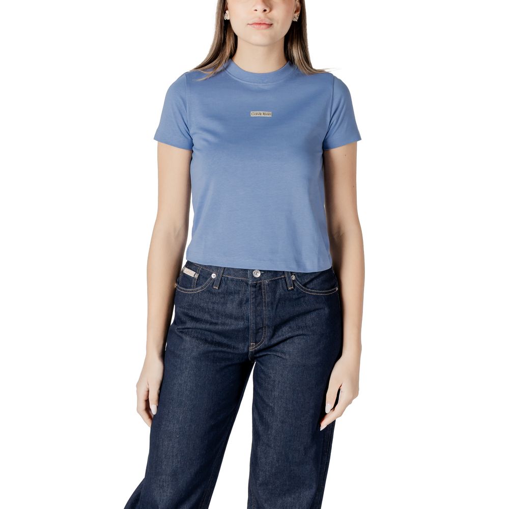 Calvin Klein Jeans Light Blue Recycled Cotton Sportswear | Regal Royce