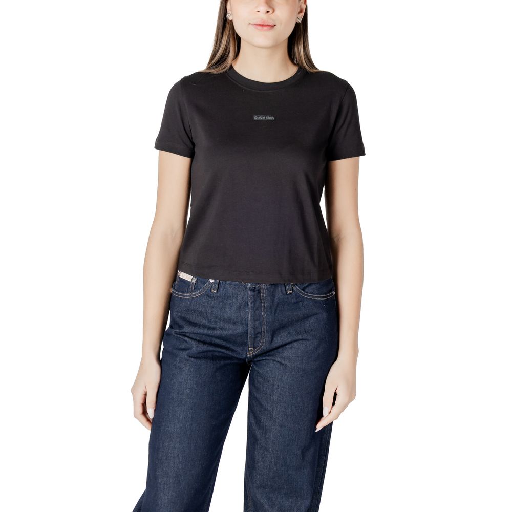Calvin Klein Jeans Black Recycled Cotton Sportswear | Regal Royce