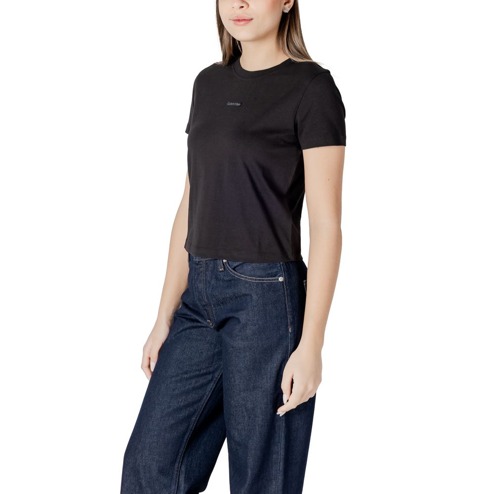 Calvin Klein Jeans Black Recycled Cotton Sportswear | Regal Royce