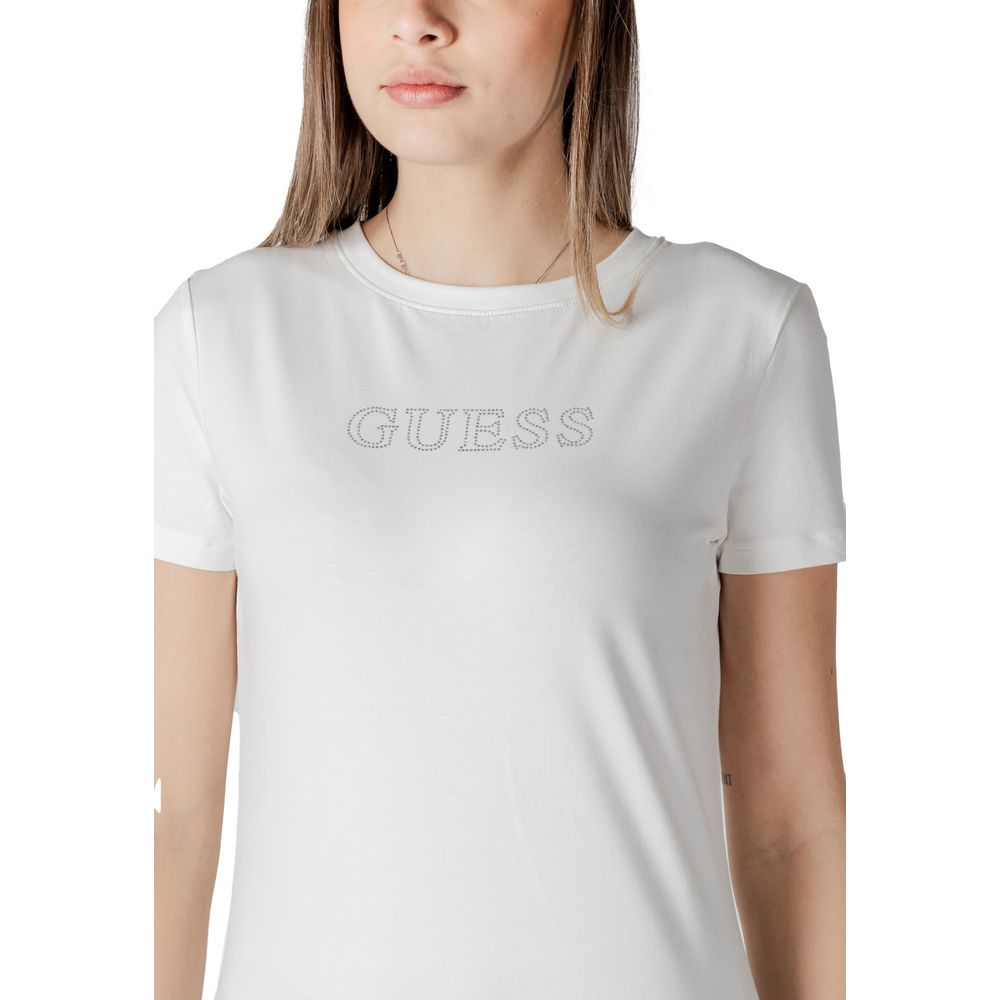 Guess Active White Cotton Sportswear | Regal Royce