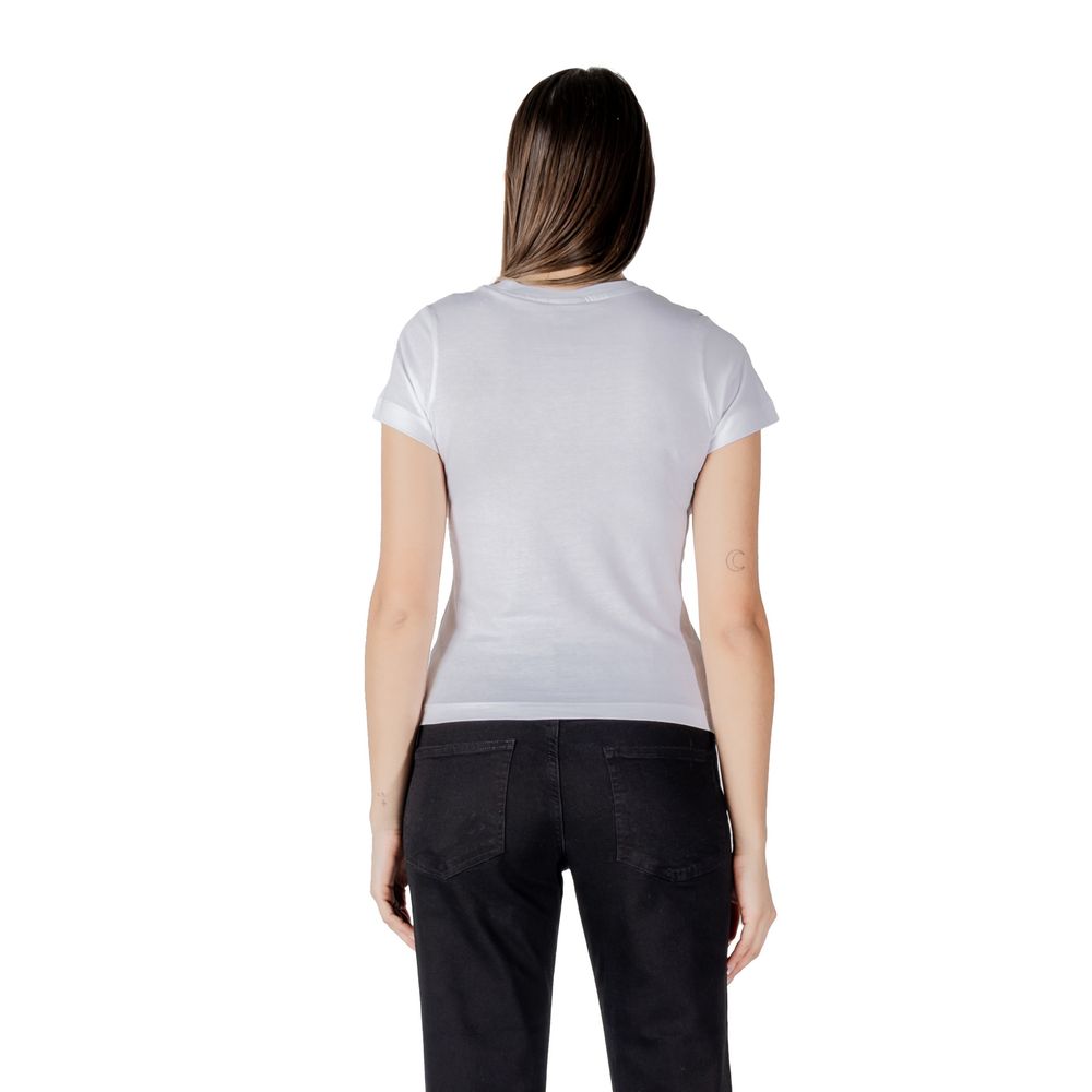 Guess Active White Cotton T-Shirt | Regal Royce