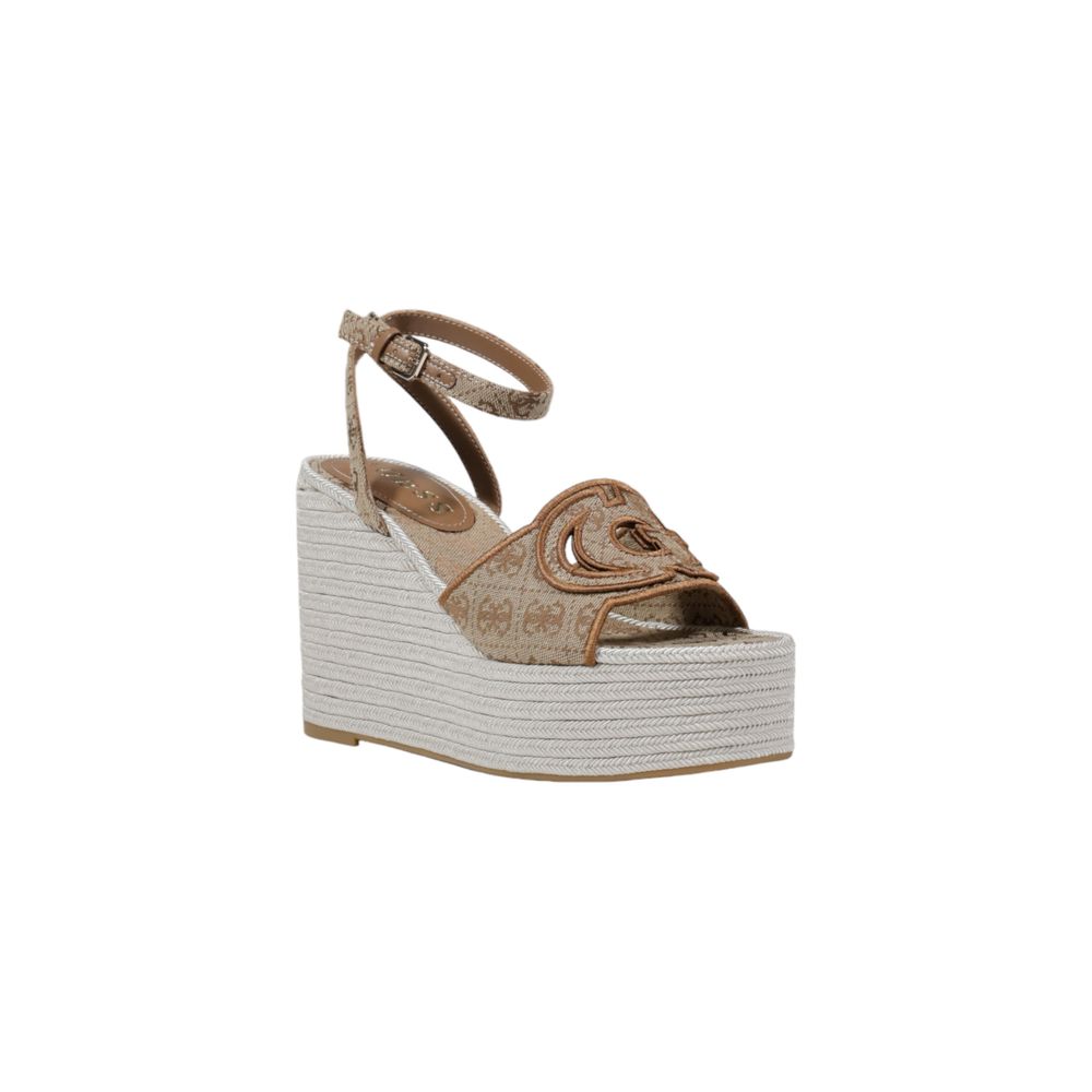Guess Beige Polyester High Heel Pumps | Regal Royce