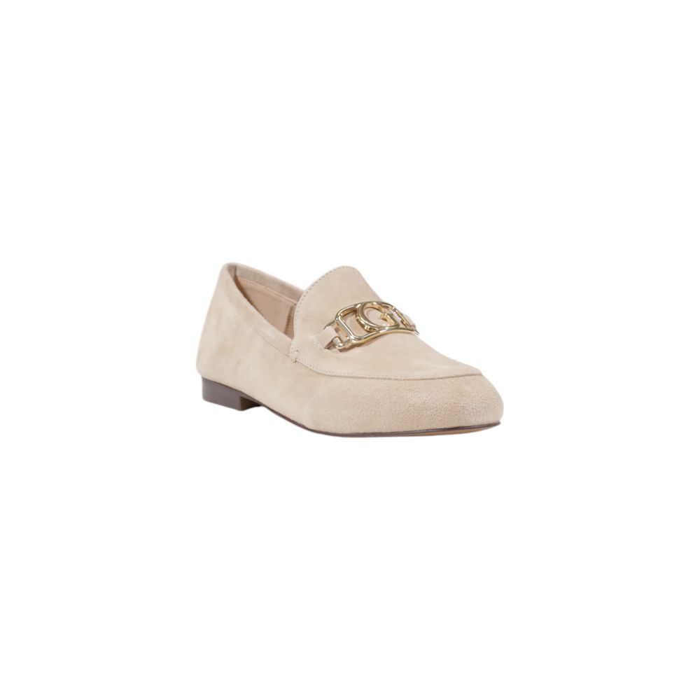 Guess Beige Leather Platform Pumps | Regal Royce