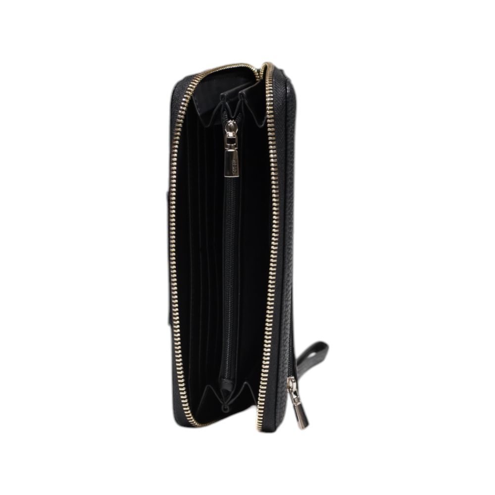 Guess Black Polyethylene Wallet | Regal Royce