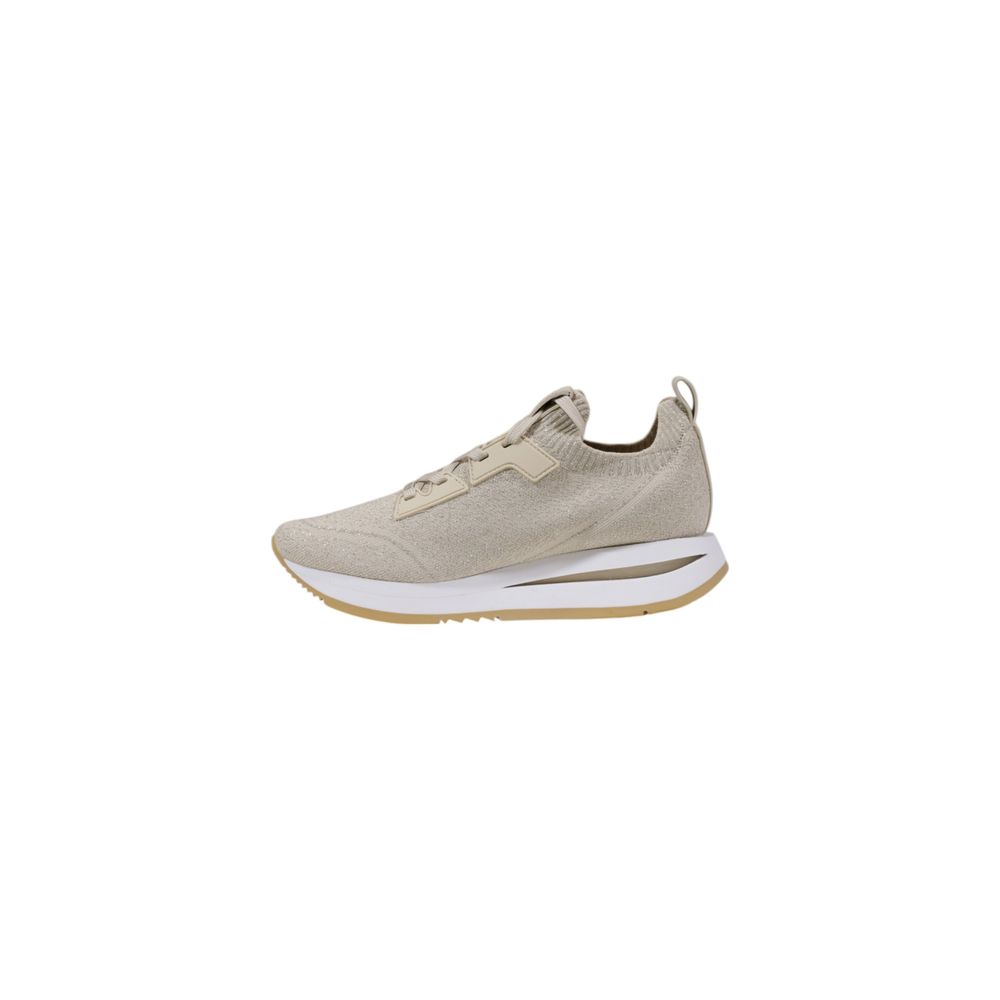Guess Beige Polyester Low Top Sneakers | Regal Royce