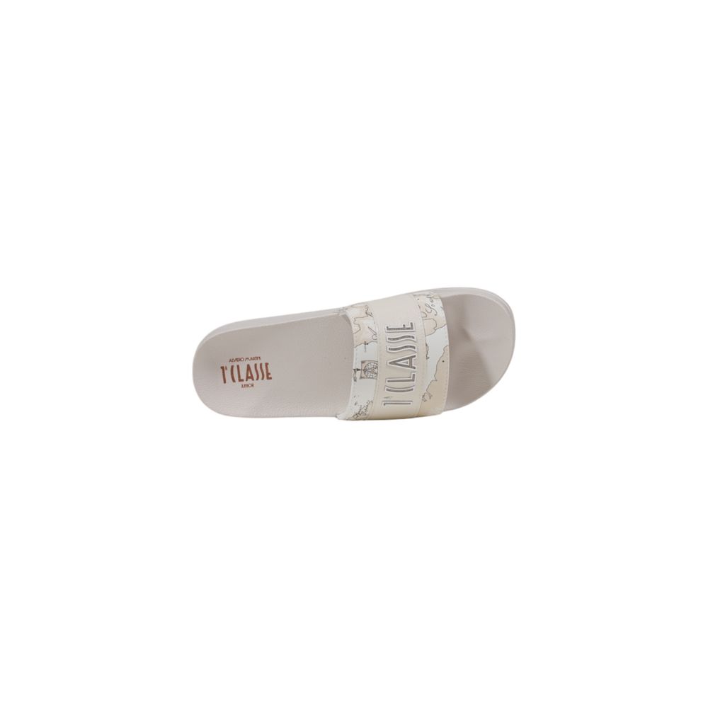 Alviero Martini Prima Classe White Polyethylene Slippers | Regal Royce