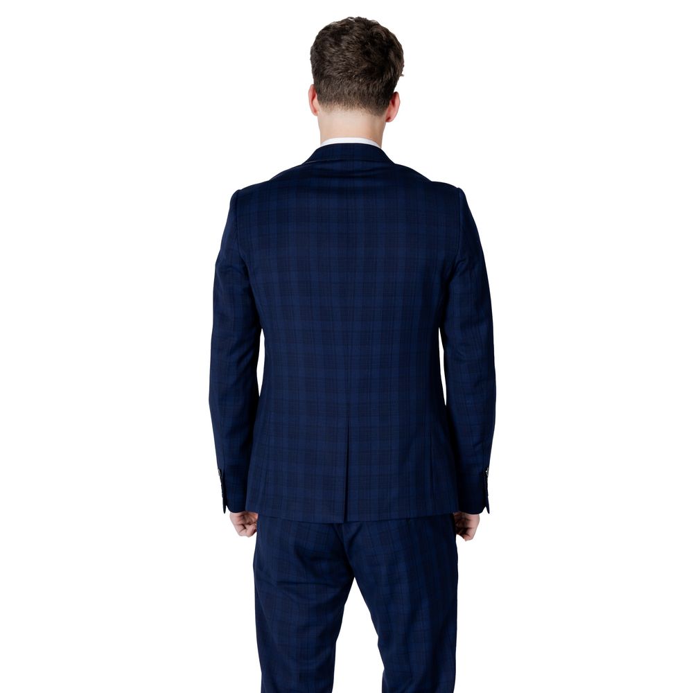 Antony Morato Blue Polyester Blazer | Regal Royce