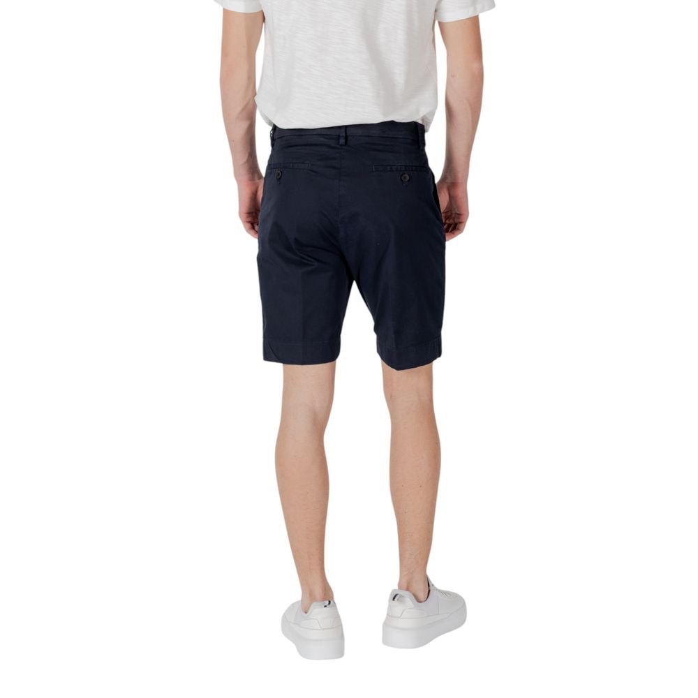 Antony Morato Blue Cotton Bermuda Shorts | Regal Royce