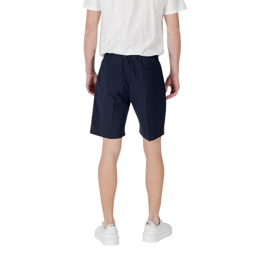 Antony Morato Blue Polyester Bermuda Shorts | Regal Royce