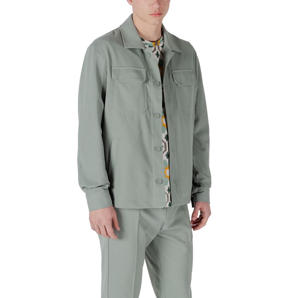 Antony Morato Green Polyester Shirt | Regal Royce